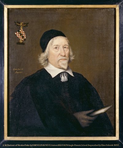 Portrait of a Man, called Nicholas Fiske, 1651 by Cornelius de Neve
